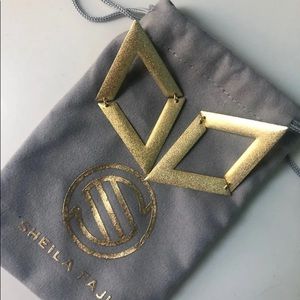 Sheila Fajl V on V earrings